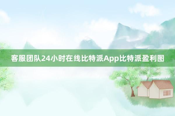 客服团队24小时在线比特派App比特派盈利图