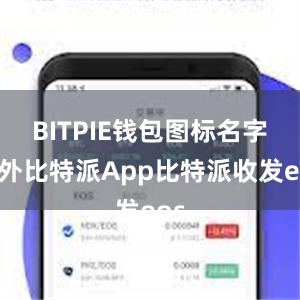 BITPIE钱包图标名字此外比特派App比特派收发eos