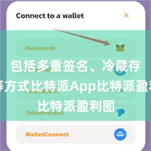 包括多重签名、冷藏存储等方式比特派App比特派盈利图