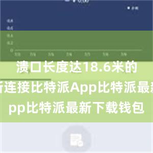 溃口长度达18.6米的河堤已重新连接比特派App比特派最新下载钱包