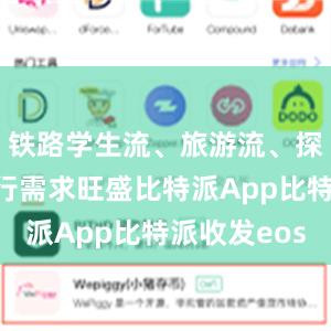 铁路学生流、旅游流、探亲流等出行需求旺盛比特派App比特派收发eos