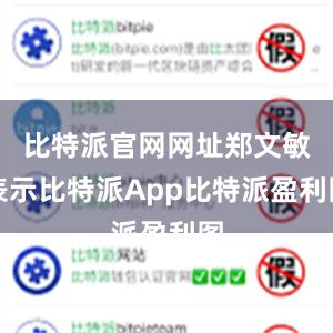 比特派官网网址郑文敏表示比特派App比特派盈利图