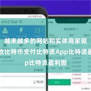 越来越多的网站和实体商家驱动接收比特币支付比特派App比特派盈利图